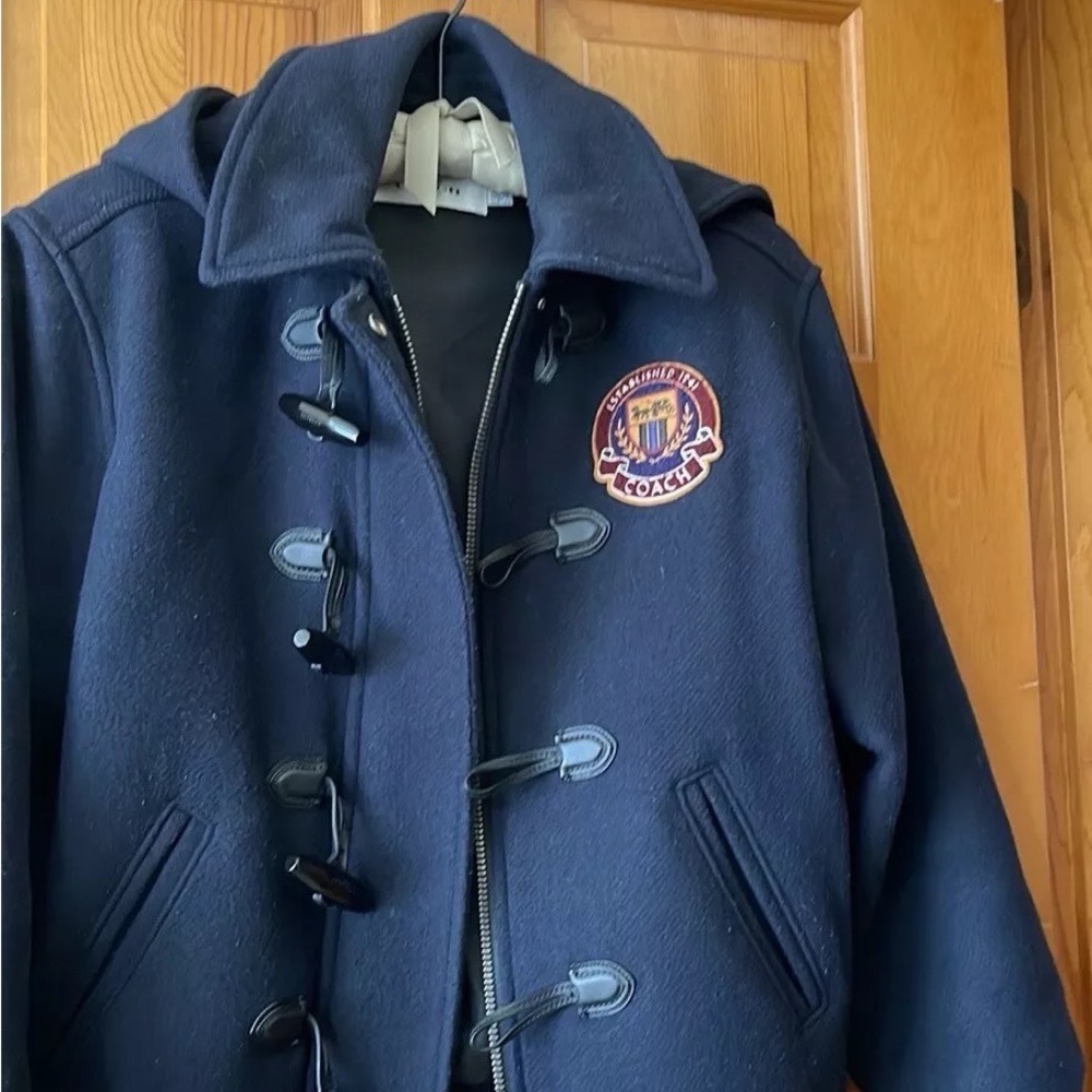 Navy Toggle Coat